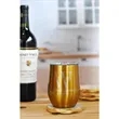 12 Oz. Custom Stainless Steel Wine Tumblers | https://www.bestnamebadges.com