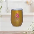 12 Oz. Custom Stainless Steel Wine Tumblers | https://www.bestnamebadges.com