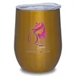 12 Oz. Custom Stainless Steel Wine Tumblers | https://www.bestnamebadges.com