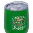 12 Oz. Custom Stainless Steel Wine Tumblers | https://www.bestnamebadges.com