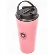 17 Oz. Custom Printed Travel Coffee Tumblers With Handle | https://www.bestnamebadges.com