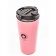 17 Oz. Custom Printed Travel Coffee Tumblers With Handle | https://www.bestnamebadges.com