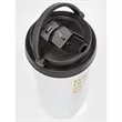 17 Oz. Custom Printed Travel Coffee Tumblers With Handle | https://www.bestnamebadges.com
