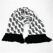 Custom Classic Knitted Scarves | https://www.bestnamebadges.com