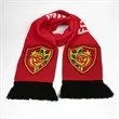 Custom Classic Knitted Scarves | https://www.bestnamebadges.com