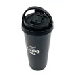 17 Oz. Laser Engraved Travel Coffee Tumblers With Handle | https://www.bestnamebadges.com