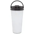 17 Oz. Laser Engraved Travel Coffee Tumblers With Handle | https://www.bestnamebadges.com