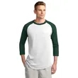 Sport-Tek Colorblock Raglan Jersey. | https://www.bestnamebadges.com