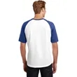 Sport-Tek Short Sleeve Colorblock Raglan Jersey. | https://www.bestnamebadges.com