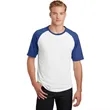 Sport-Tek Short Sleeve Colorblock Raglan Jersey. | https://www.bestnamebadges.com