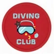 4 Inch Custom Silicone Drink Coasters | https://www.bestnamebadges.com