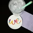 4 Inch Custom Silicone Drink Coasters | https://www.bestnamebadges.com