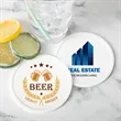 4 Inch Custom Silicone Drink Coasters | https://www.bestnamebadges.com