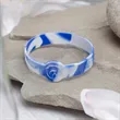 1/2 Inch Embossed Figured Wristbands | https://www.bestnamebadges.com