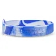 1/2 Inch Embossed Figured Wristbands | https://www.bestnamebadges.com