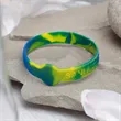 1/2 Inch Embossed Figured Wristbands | https://www.bestnamebadges.com