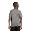 Sport-Tek Youth Heather Colorblock Contender Tee. | https://www.bestnamebadges.com