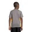 Sport-Tek Youth Heather Colorblock Contender Tee. | https://www.bestnamebadges.com