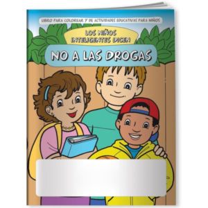 Coloring Book - Smart Kids Say No to Drugs (Spanish)