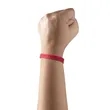 Debossed Silicone Adjustable Wristbands | https://www.bestnamebadges.com