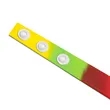 Debossed Silicone Adjustable Wristbands | https://www.bestnamebadges.com
