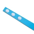 Debossed Silicone Adjustable Wristbands | https://www.bestnamebadges.com