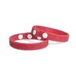 Debossed Silicone Adjustable Wristbands | https://www.bestnamebadges.com