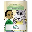 Coloring Book - Home Safety | https://www.bestnamebadges.com