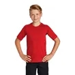 Sport-Tek Youth Rashguard Tee. | https://www.bestnamebadges.com