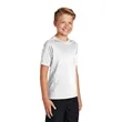 Sport-Tek Youth Rashguard Tee. | https://www.bestnamebadges.com