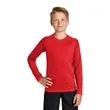 Sport-Tek Youth Long Sleeve Rashguard Tee. | https://www.bestnamebadges.com