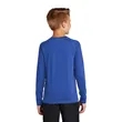 Sport-Tek Youth Long Sleeve Rashguard Tee. | https://www.bestnamebadges.com