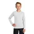 Sport-Tek Youth Long Sleeve Rashguard Tee. | https://www.bestnamebadges.com