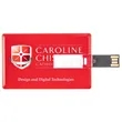 Custom Business Card Flip USB Flash Drives | https://www.bestnamebadges.com
