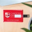 Custom Business Card Flip USB Flash Drives | https://www.bestnamebadges.com