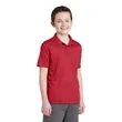 Sport-Tek Youth PosiCharge RacerMesh Polo. | https://www.bestnamebadges.com