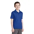 Sport-Tek Youth PosiCharge RacerMesh Polo. | https://www.bestnamebadges.com