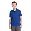 Sport-Tek Youth PosiCharge RacerMesh Polo. | https://www.bestnamebadges.com