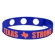 Ink Injected Silicone Adjustable Wristbands | https://www.bestnamebadges.com