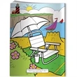 Coloring Book - Summer Safety with Sunny | https://www.bestnamebadges.com