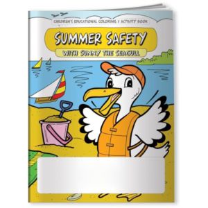 Coloring Book - Summer Safety with Sunny