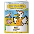 Coloring Book - Summer Safety with Sunny | https://www.bestnamebadges.com