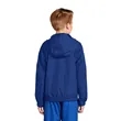 Sport-Tek Youth Hooded Raglan Jacket. | https://www.bestnamebadges.com
