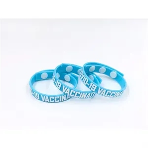 Printed Silicone Adjustable Wristbands