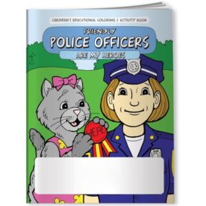 Coloring Book - Police Officers are My Heroes