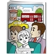 Coloring Book - Public Transportation | https://www.bestnamebadges.com