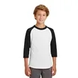 Sport-Tek Youth Colorblock Raglan Jersey. | https://www.bestnamebadges.com