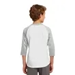 Sport-Tek Youth Colorblock Raglan Jersey. | https://www.bestnamebadges.com