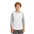 Sport-Tek Youth Colorblock Raglan Jersey. | https://www.bestnamebadges.com