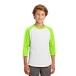 Sport-Tek Youth Colorblock Raglan Jersey. | https://www.bestnamebadges.com